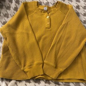 Old Navy Golden Waffle Knit Cardigan